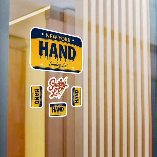 New York HAND Kiss-Cut Vinyl Decals