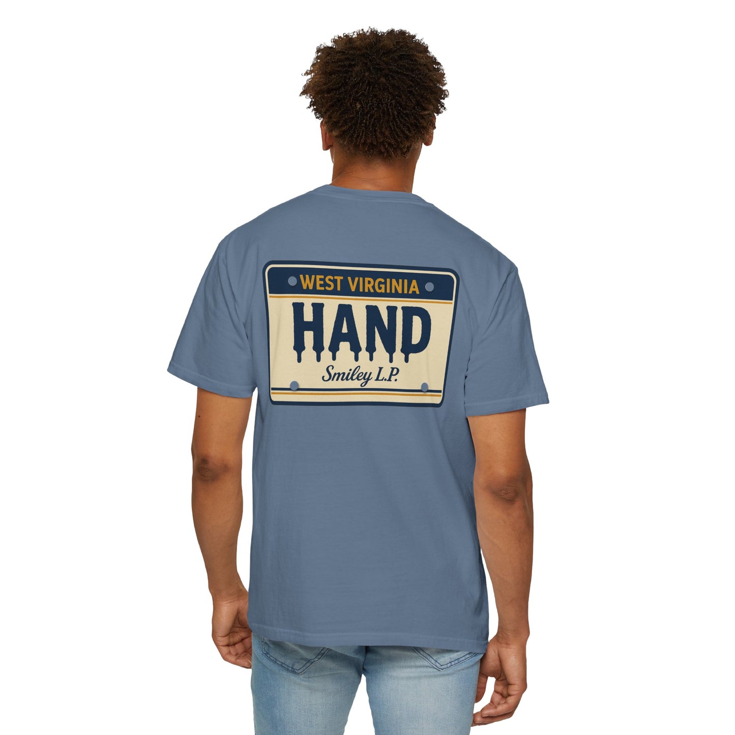West Virginia HAND Unisex Garment-Dyed T-shirt