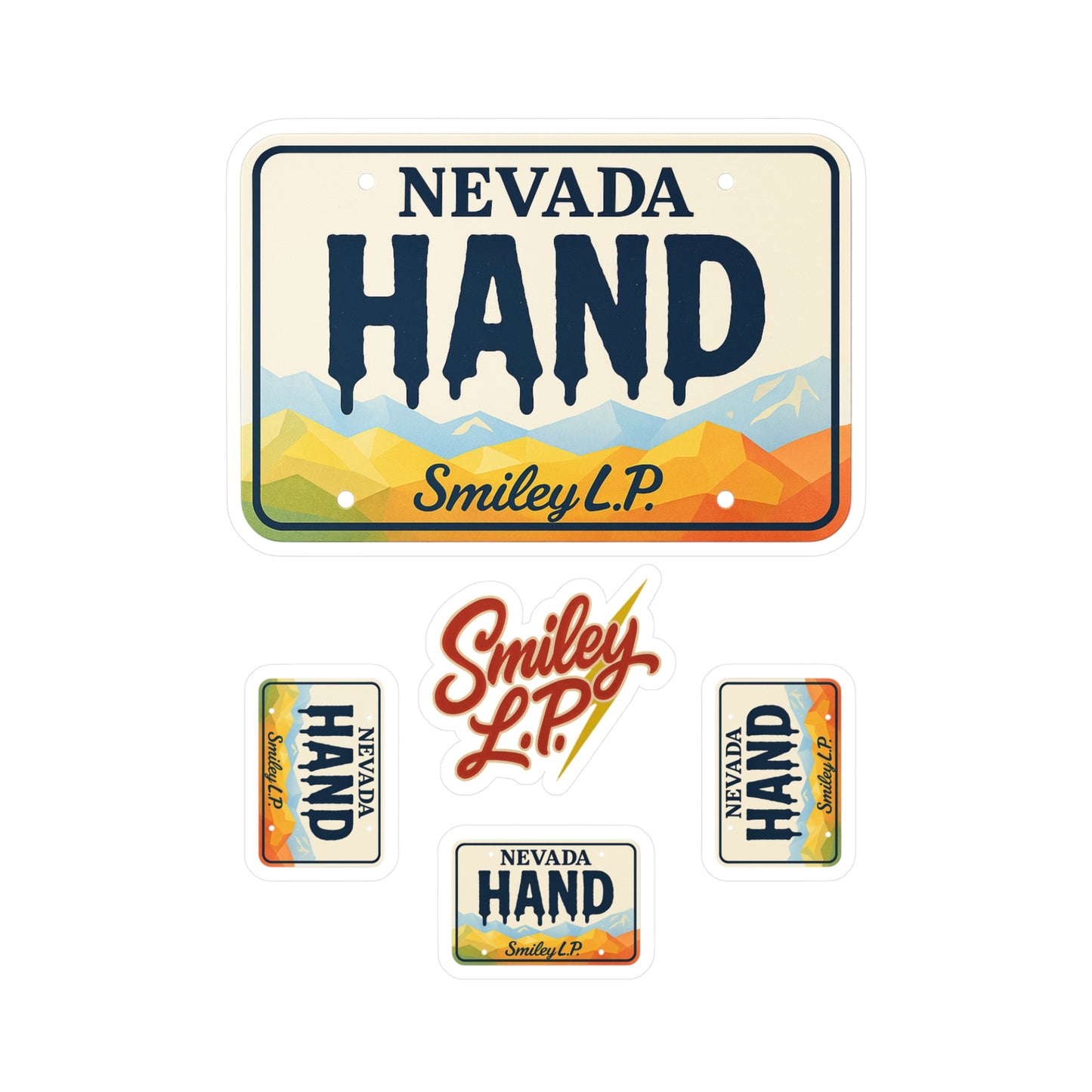 Nevada HAND Decal Pack