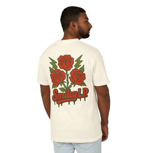 Roses-Unisex Heavyweight Cotton Tee