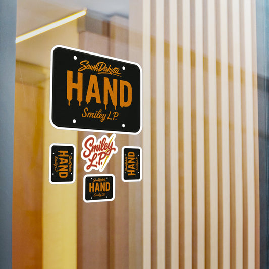 South Dakota HAND Kiss-Cut Vinyl Decals
