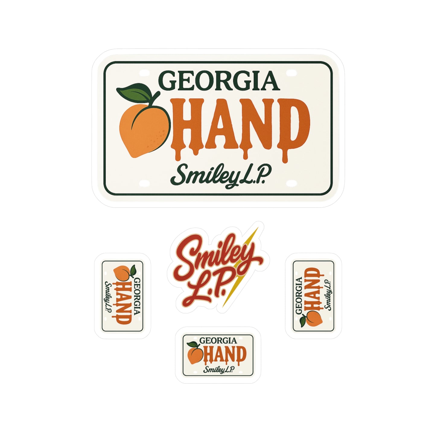Georgia HAND Decal Pack