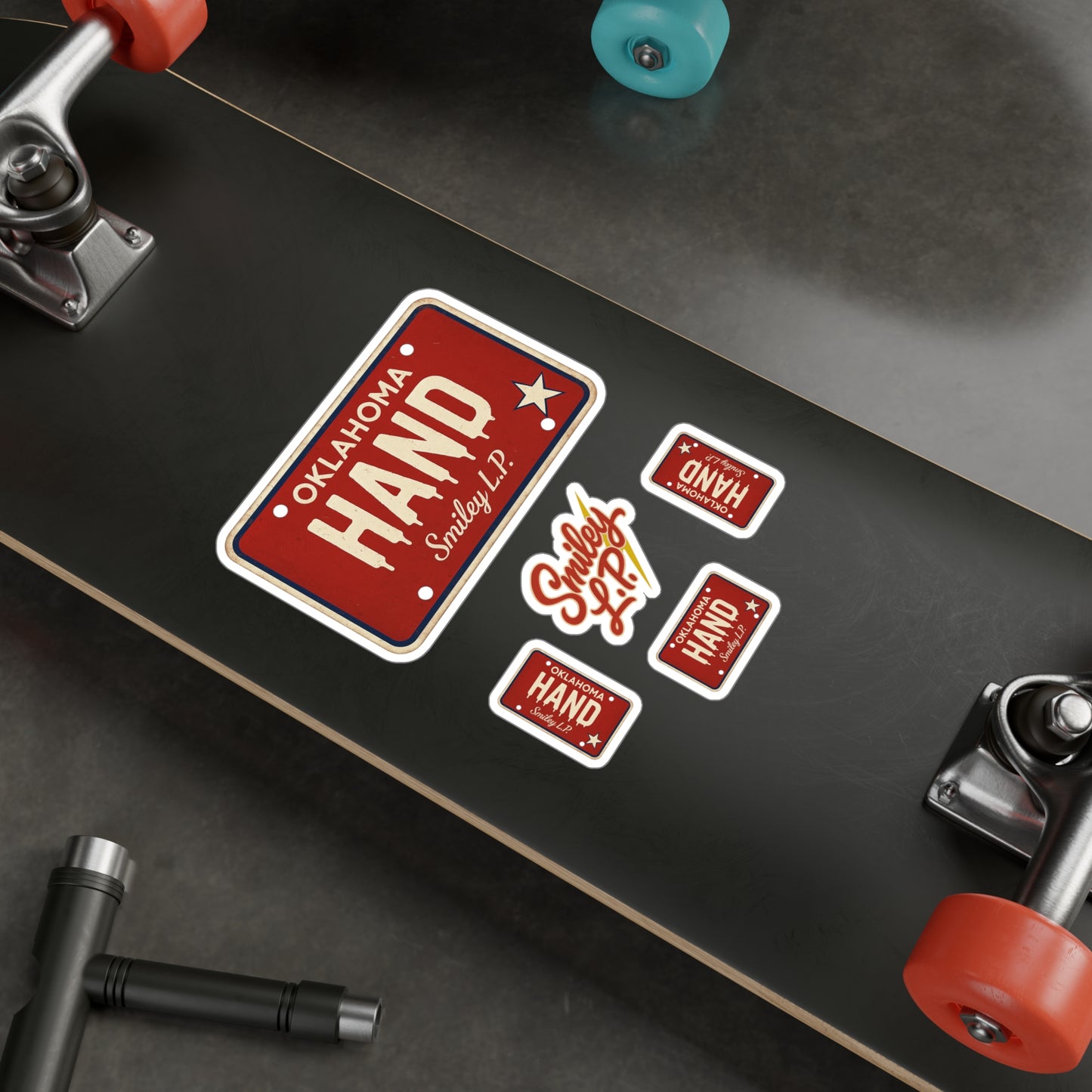 Oklahoma HAND Decal Pack