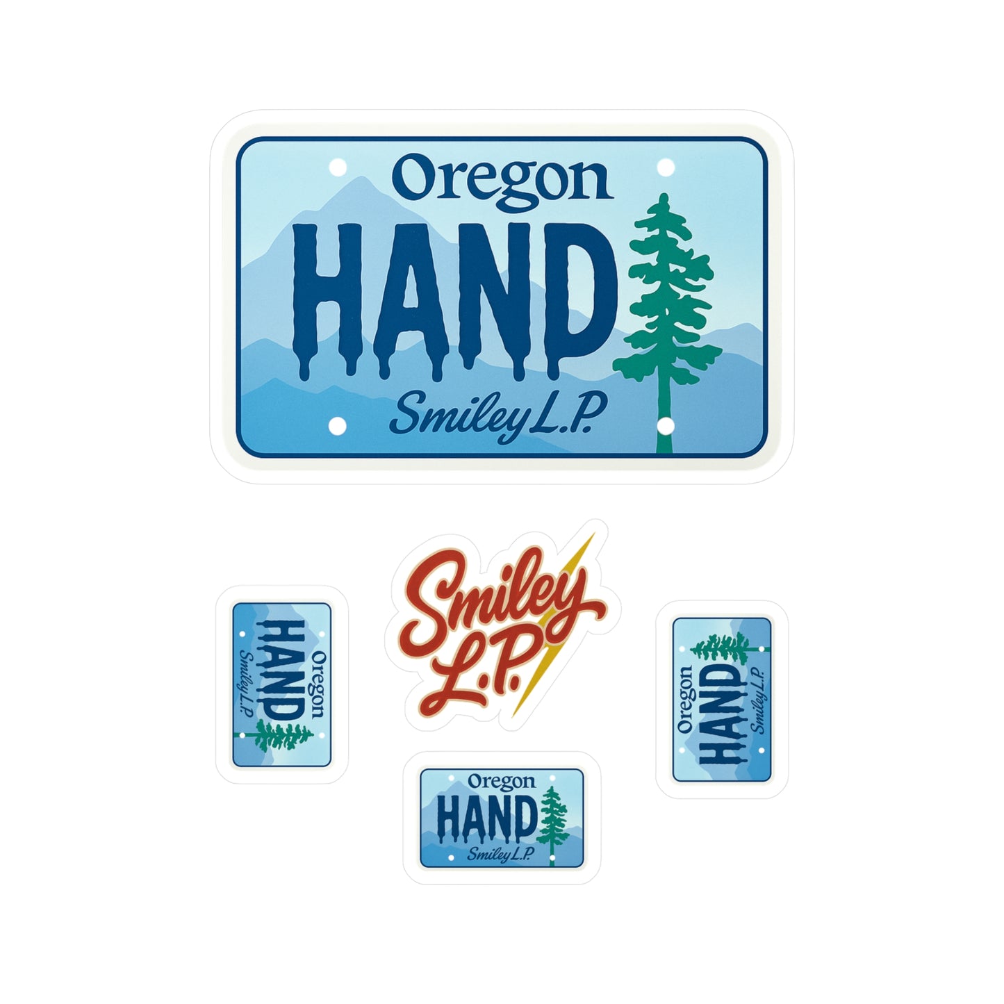 Oregon HAND Decal Pack