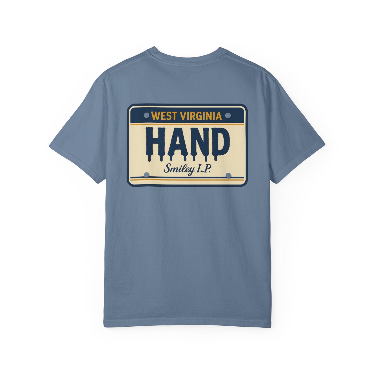 West Virginia HAND Unisex Garment-Dyed T-shirt