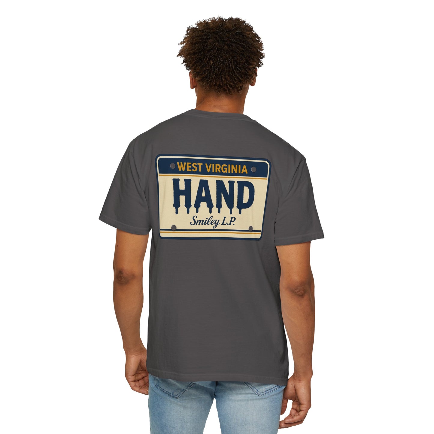West Virginia HAND Unisex Garment-Dyed T-shirt