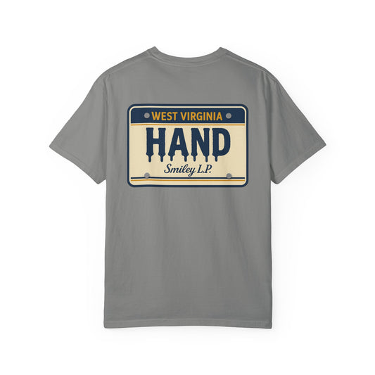 West Virginia HAND Unisex Garment-Dyed T-shirt
