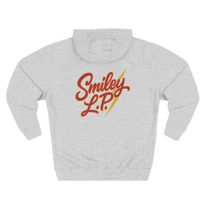 Smiley L.P. Red Bolt Hoodie