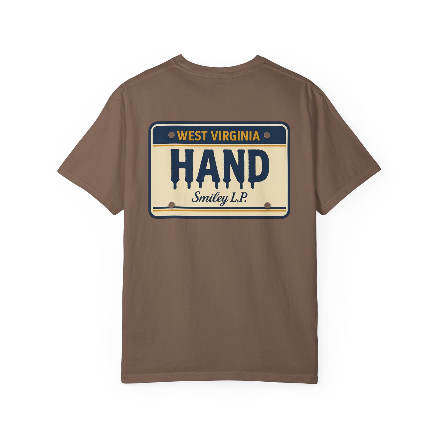 West Virginia HAND Unisex Garment-Dyed T-shirt