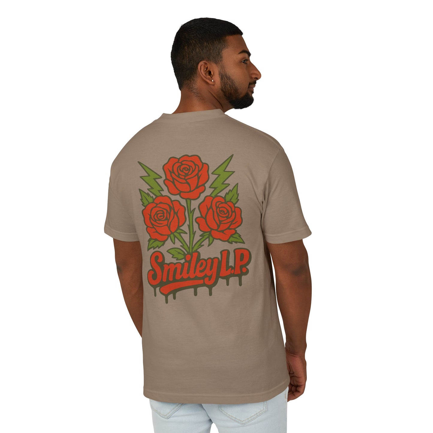 Roses-Unisex Heavyweight Cotton Tee