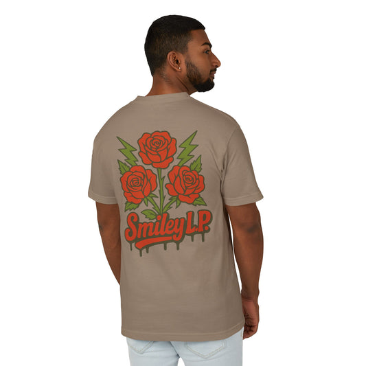 Roses-Unisex Heavyweight Cotton Tee