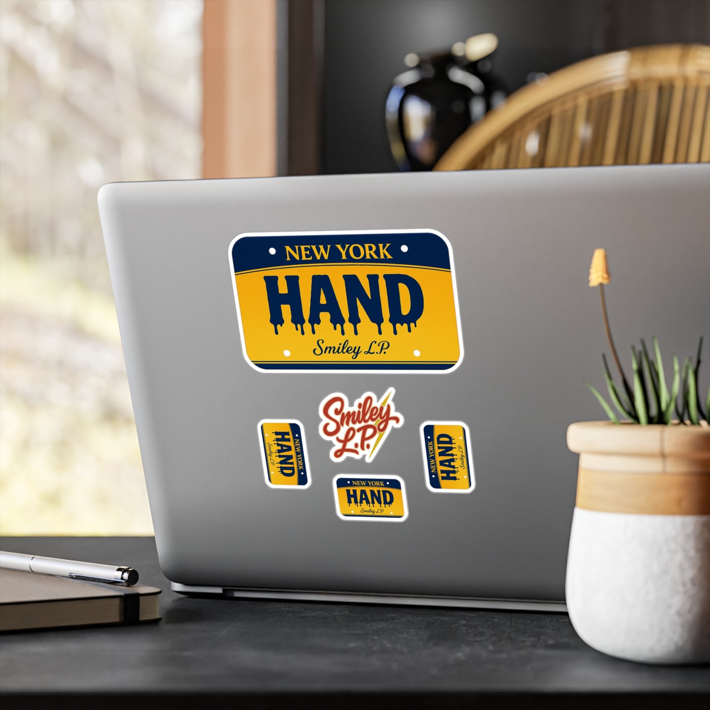 New York HAND Kiss-Cut Vinyl Decals