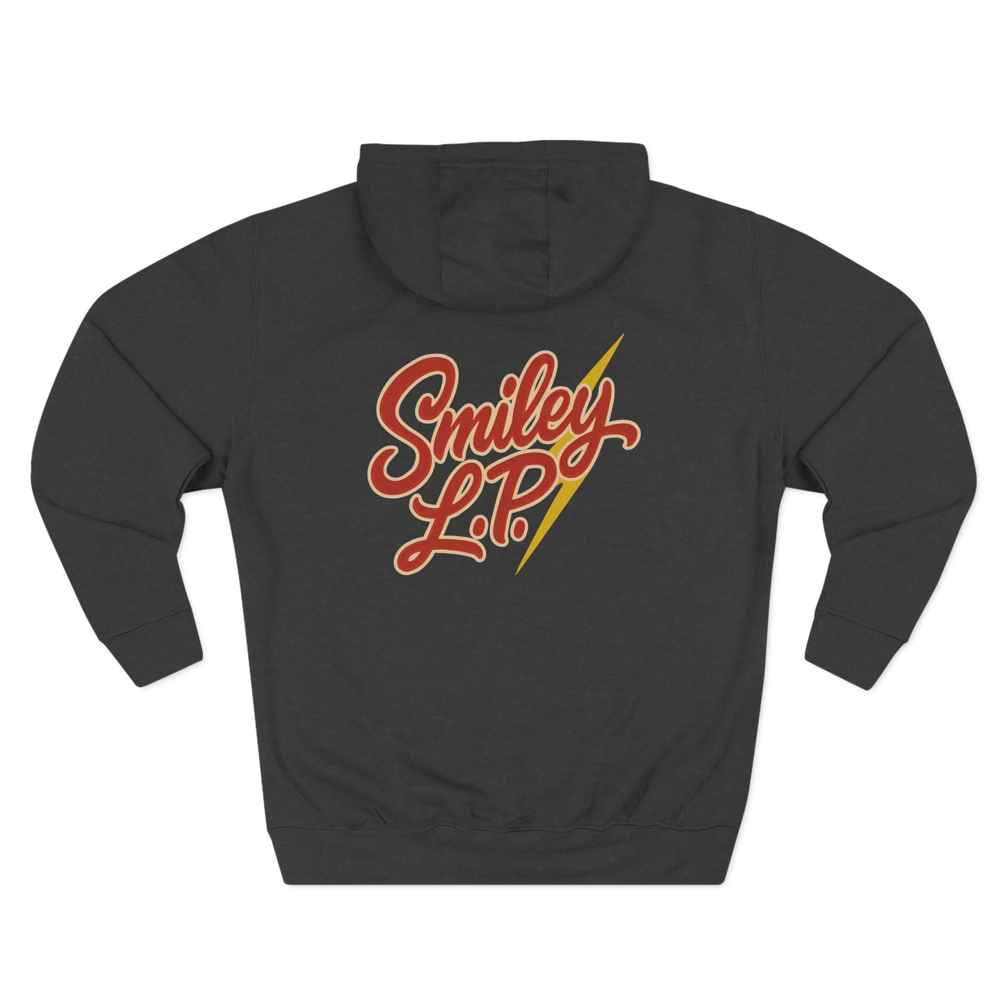 Smiley L.P. Red Bolt Hoodie