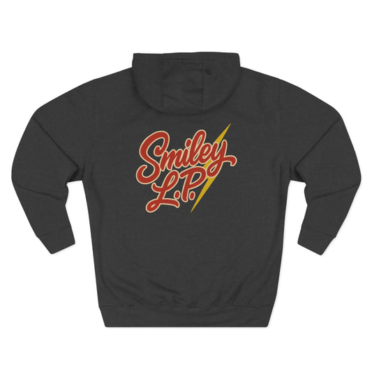 Smiley L.P. Red Bolt Hoodie