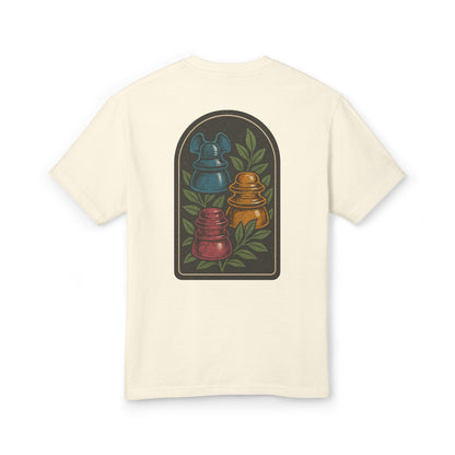 Insulator Collector - Unisex Heavyweight Cotton Tee