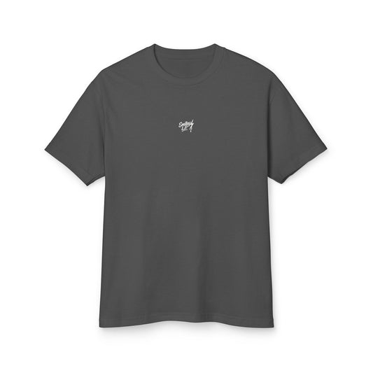 Dude, Smile. - Unisex Heavyweight Cotton Tee