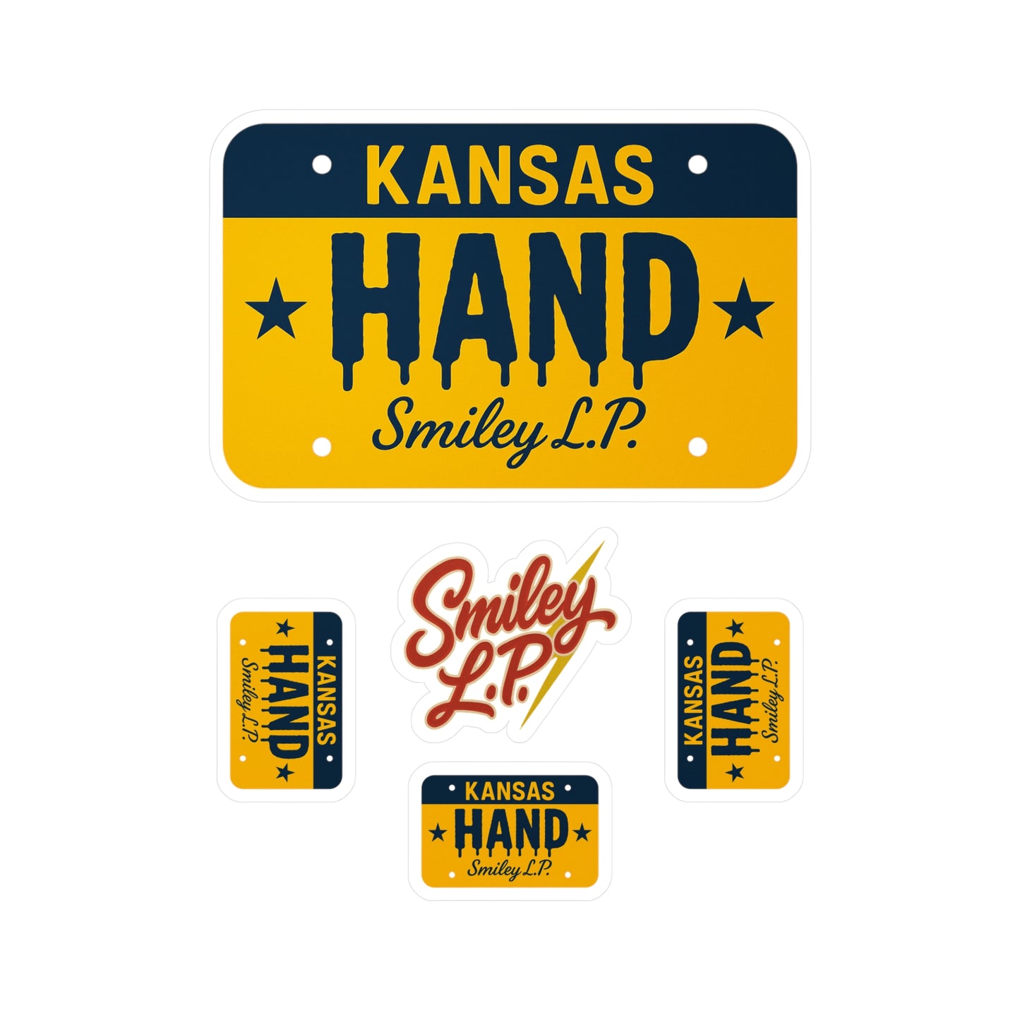 Kansas HAND Decal Pack