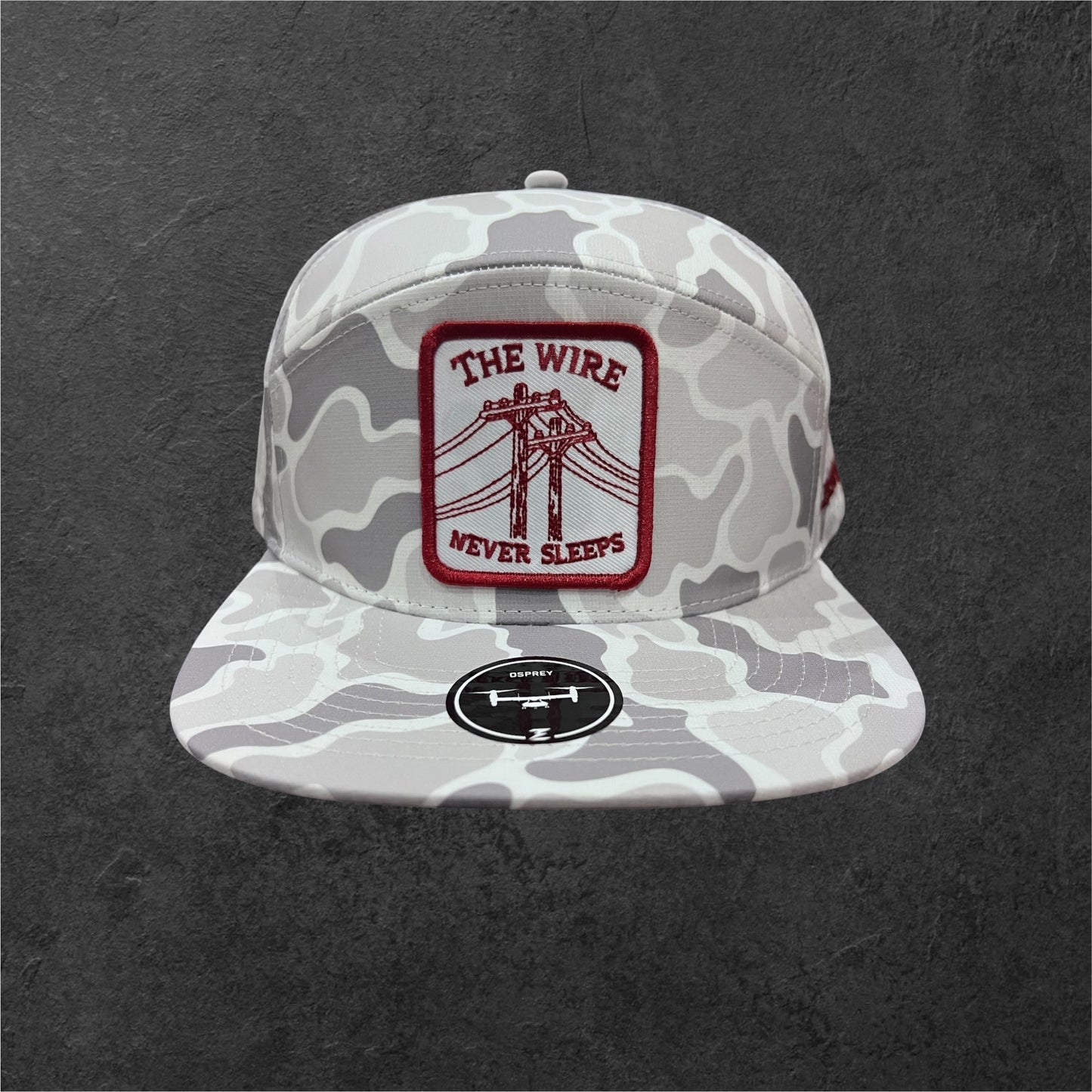 White Camo Osprey Patch