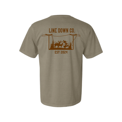 Hunting Logo Sandstone